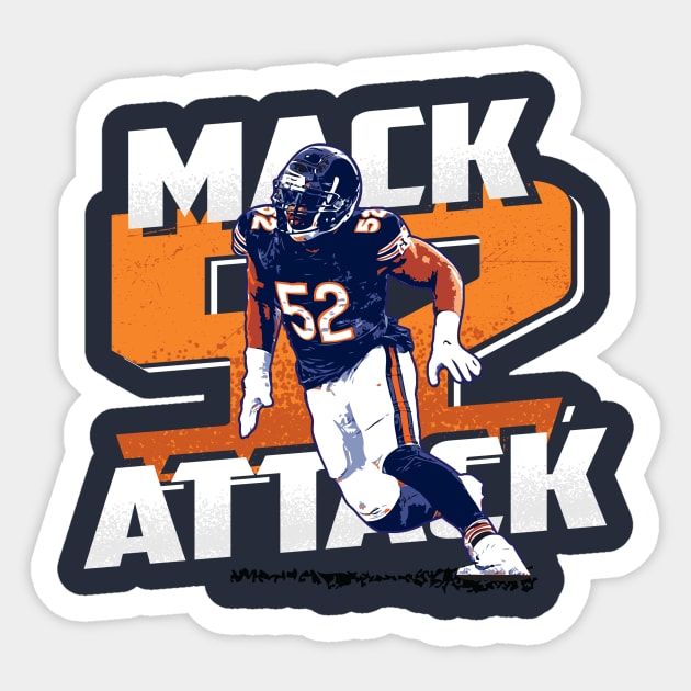 Khalil Mack mack attack tee t shirt